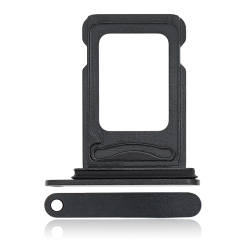 Dual Sim Card Tray Compatible For iPhone 13 (Midnight)