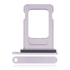 Single Sim Card Tray Compatible For iPhone 14 / 14 Plus (Purple)