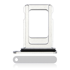 Single Sim Card Tray Compatible For iPhone 14 Pro / 14 Pro Max (Silver)