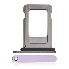 Single Sim Card Tray Compatible For iPhone 14 Pro / 14 Pro Max (Deep Purple)