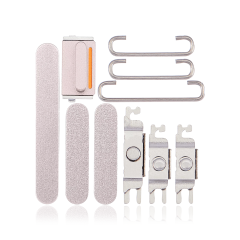 Hard Buttons (Power / Volume / Switch) Compatible For iPhone 14 / 14 Plus (Starlight)