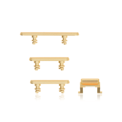 Hard Buttons (Power / Volume / Switch) Compatible For iPhone XR (Yellow)