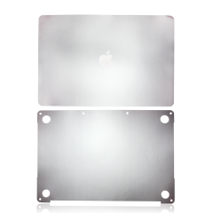 2in1 (Top and Bottom) Skin Compatible For MacBook Pro 13" (A1989 / Late 2018 / Early 2019) (A2159 / Mid 2019) (Space Gray)