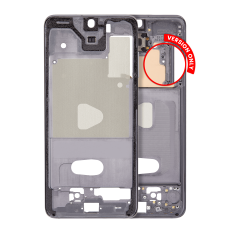 Mid-Frame Housing Compatible For Samsung Galaxy S20 5G (Verizon 5G UW Frame Only) (Cosmic Gray)
