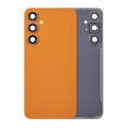Back Cover With Camera Lens Compatible For Samsung Galaxy S23 FE 5G (Aftermarket Plus) (Tangerine)