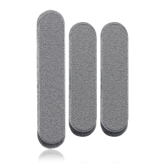 Hard Buttons (Power / Volume) Compatible For iPad Pro 11" 2nd Gen (2020) / Pro 11" 3rd Gen (2021) / Pro 12.9" 4th Gen (2020) / Pro 12.9" 5th Gen (2021) (Space Gray)