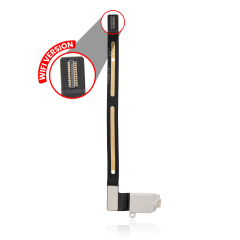 Headphone Jack Flex Cable Compatible For iPad Air 2 (WiFi Version) (White)