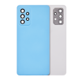 Back cover Glass Compatible For Samsung Galaxy A72 (A725 / 2021) (Aftermarket Plus) (Awesome Blue)