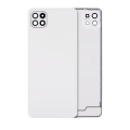 Back cover Glass With Camera Lens Compatible For Samsung Galaxy A22 5G (A226 / 2021) (Aftermarket Plus) (White)