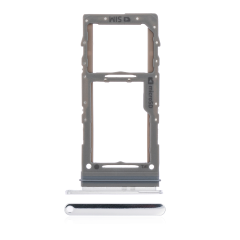 Single Sim Card Tray Compatible For Samsung Galaxy S20 / S20 Plus / S20 Ultra 5G (Cloud White)