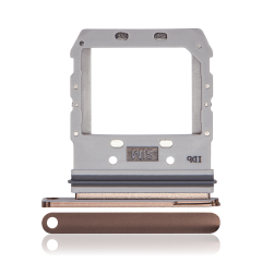 Dual Sim Card Tray Compatible For Samsung Galaxy S10 5G (Royal Gold)