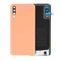 Back Cover Glass With Camera Lens Compatible For Samsung Galaxy A50 (Service Pack) (Orange)
