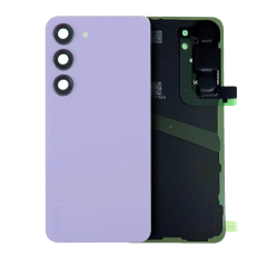 Back Cover Glass With Camera Lens Compatible For Samsung Galaxy S24 (Service Pack) (Cobalt Violet)