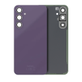 Back Cover Glass With Camera Lens Compatible For Samsung Galaxy S23 FE (Service Pack) (Lavender)