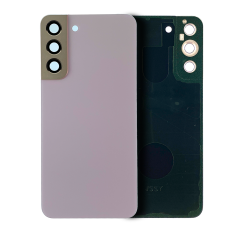 Back Cover Glass With Camera Lens Compatible For Samsung Galaxy S22 Plus (Service Pack) (Violet)