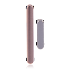 Hard Buttons (Power / Volume) Compatible For Samsung Galaxy S22 / S22 Plus (White)