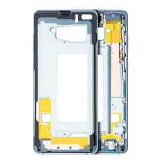 Mid-Frame Housing Compatible For Samsung Galaxy S10 Plus (With Small Parts) (Prism Green)