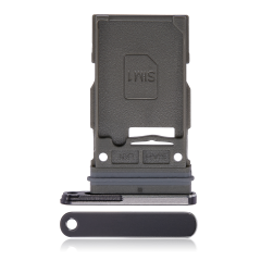 Single Sim Card Tray Compatible For Samsung Galaxy S23 Ultra 5G (Phantom Black)