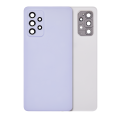 Back Cover Glass With Camera Lens Compatible For Samsung Galaxy A72 (Service Pack) (Violet)