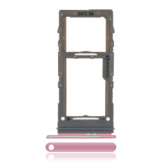 Single Sim Card Tray Compatible For Samsung Galaxy S20 / S20 Plus / S20 Ultra 5G (Cloud Pink)