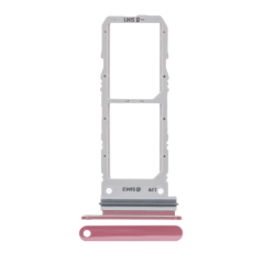 Dual Sim Card Tray Compatible For Samsung Galaxy Note 10 (Aura Pink)