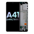 LCD Assembly With Frame Compatible For Samsung Galaxy A41 (A415 / 2020) (Service Pack) (Black)
