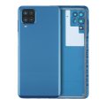 Back Cover Glass With Camera Lens Compatible For Samsung Galaxy A12 (Service Pack) (Blue)