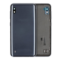 Back Cover Glass With Camera Lens Compatible For Samsung Galaxy A10 (Service Pack) (Black)