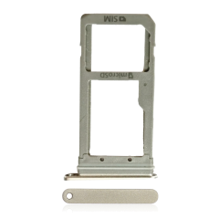 Single Sim Card Tray Compatible For Samsung Galaxy S7 (Gold Platinum)