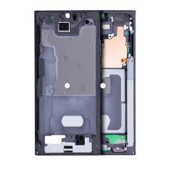 Mid-Frame Housing Compatible For Samsung Galaxy Note 20 Ultra (Mystic Black)