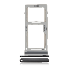 Dual Sim Card Tray Compatible For Samsung Galaxy Note 20 Ultra 5G (Mystic Black)