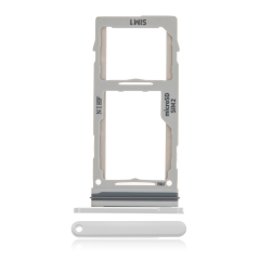 Dual Sim Card Tray Compatible For Samsung Galaxy Note 20 Ultra 5G (Mystic White)