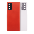 Back cover Glass With Camera Lens Compatible For Samsung Galaxy Note 20 5G (No Logo) (Aftermarket Plus) (Mystic Red)