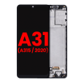 OLED Assembly With Frame Compatible For Samsung Galaxy A31 (A315 / 2020) (Aftermarket Plus) (All Colors)