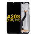 LCD Assembly With Frame Compatible For Samsung Galaxy A20S (A207 / 2019) (Refurbished) (All Colors)