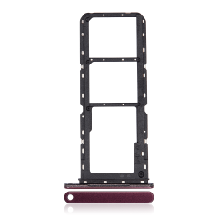 Dual Sim Card Tray Compatible For Samsung Galaxy A14 5G (A146P / R / 2023) (Dark Red)