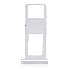Single Sim Card Tray Compatible For Samsung Galaxy A03S (A037F / 2021) (White)