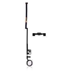 Home Button Flex Cable Compatible For iPad 7 (2019) / iPad 8 (2020) / iPad 9 (2021) (Premium) (Silver)