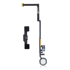Home Button Flex Cable Compatible For iPad 5 (2017) / iPad 6 (2018) (Aftermarket Plus) (White)