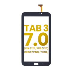 Digitizer Compatible For Samsung Galaxy Tab 3 7.0" (T210 / T211 / T215 / T217 / P3200 / P3210 / P3220) (Black)