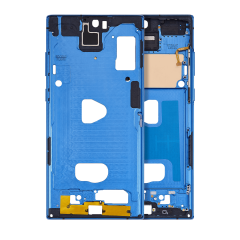 Mid-Frame Housing Compatible For Samsung Galaxy Note 10 Plus (Aura Blue)