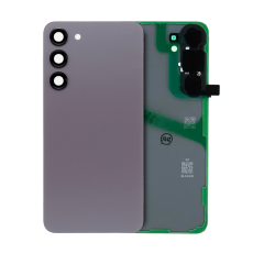 Back Cover Glass With Camera Lens Compatible For Samsung Galaxy S24 Plus (Service Pack) (Cobaltviolet)