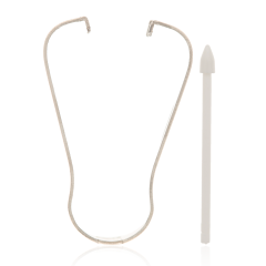 Stylus nib Compatible For Samsung Galaxy Note 10 / Note 20 / Note 20 Ultra / Tab S6 (T860 / T865) / Tab S7 11" (T870 / T875) (Aura White) (5 Pack)