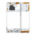Mid-Frame Housing Compatible For Samsung Galaxy A21S (A217 / 2020) (White)