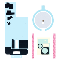 Back Cover Heat Shield Compatible For iPhone 15