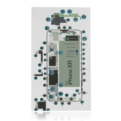 iScrews Position Mat Compatible For iPhone XR (dottorpod)