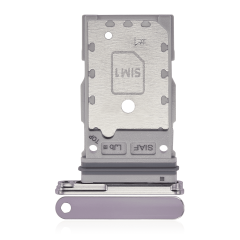 Dual Sim Card Tray Compatible For Samsung Galaxy S23 5G / S23 Plus 5G (Lavender)