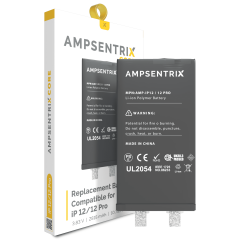 Replacement Battery Core Compatible For iPhone 12 / 12 Pro (Spot Welding Required) (AmpSentrix Core)
