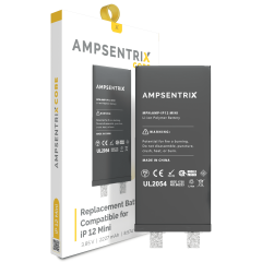 Replacement Battery Core Compatible For iPhone 12 Mini (Spot Welding Required) (AmpSentrix Core)