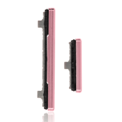 Hard Buttons (Power / Volume) Compatible For Samsung Galaxy S20 / S20 Plus (Cloud Pink)